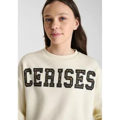 Sweat-Shirt blanc Noor en coton