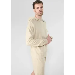 Sweat-Shirt capuche garçon ANIBO marron en coton Cy