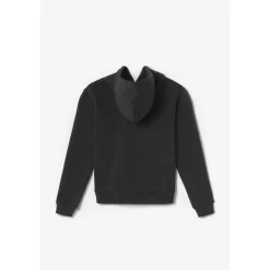 Sweat-Shirt capuche garçon ITOBO noir en coton
