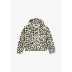 Sweat-Shirt capuche marron Pia en coton