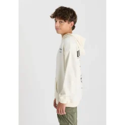 Sweat-Shirt capuche RULBO beige Hal