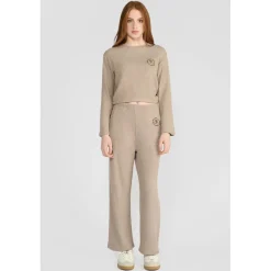 Sweat-Shirt fille AUREGI marron Pia en viscose