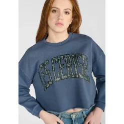 Sweat-Shirt fille FILOUGI noir Noor en coton