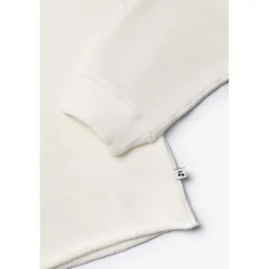Sweat-shirt fille GINOGI blanc en coton