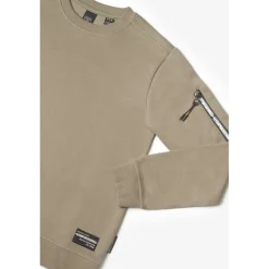 Sweat-Shirt garçon COSMYBO blanc en coton