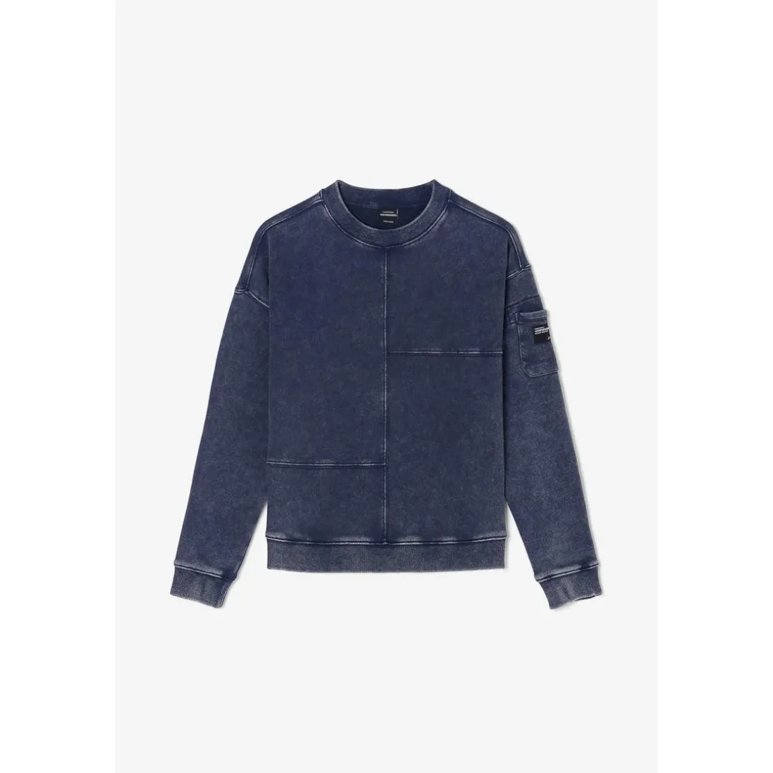 Sweat-Shirt garçon JONBO bleu en coton