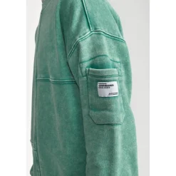 Sweat-Shirt garçon JONBO vert en coton