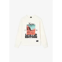 Sweat-Shirt garçon MARANBO blanc