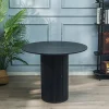 Table a Manger 4 personnes Ronde Bois Noir