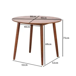 Table a Manger 4 personnes Ronde Bois