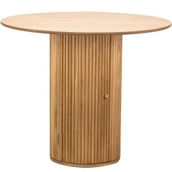 Table a Manger 4 personnes Ronde Bois Marron