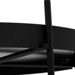 Table basse de salon 'KOLOS BIG' noire