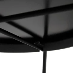 Table basse de salon 'KOLOS BIG' noire