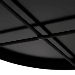 Table basse de salon 'KOLOS BIG' noire