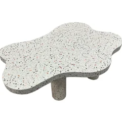 Table basse forme nuage Lagoon Effet Terrazzo