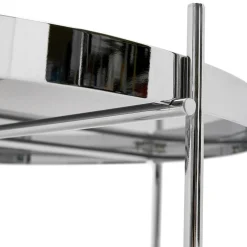 Table basse 'KOLOS MEDIUM' couleur chrome