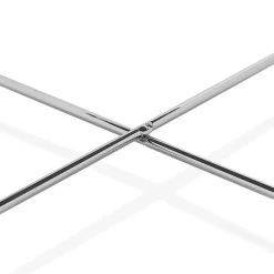 Table basse 'KOLOS MEDIUM' couleur chrome