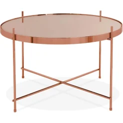 Table basse 'KOLOS MEDIUM' couleur cuivre