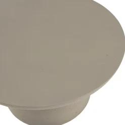 Table basse ronde effet béton HECTOR