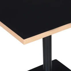 Table carrée 'FUSION SQUARE' noire