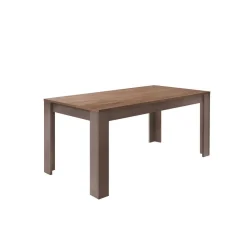 Table 180cm plateau mercure pieds bronzé