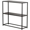 Table Console Design Industriel Moderne Noir