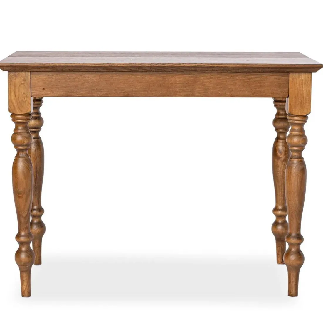 Table console extensible 250cm ELEGANCY Bois Noisette