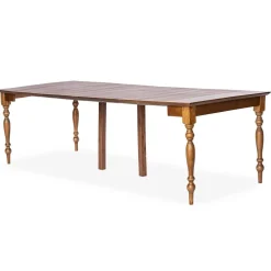 Table console extensible 250cm ELEGANCY Bois Noisette