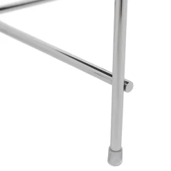 Table d'appoint pliable 'KOLOS' couleur chrome