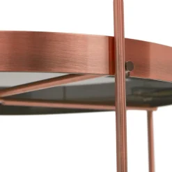 Table d'appoint pliable 'KOLOS' couleur cuivre