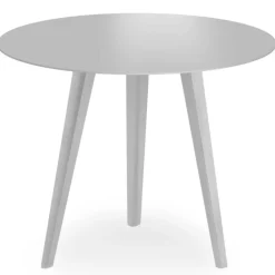 Table d'appoint ronde Bipolart Métal Argent