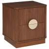 Table de chevet Wany marron
