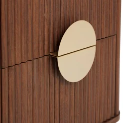 Table de chevet Wany marron