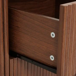 Table de chevet Wany marron
