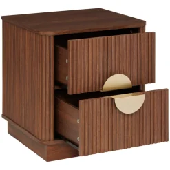 Table de chevet Wany marron