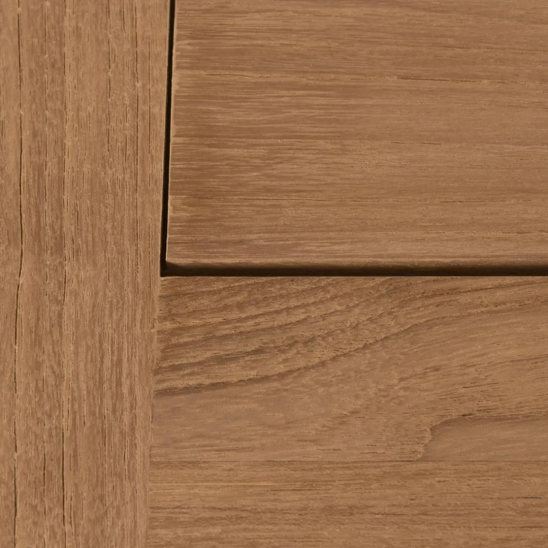 Table de jardin 6/8 personnes - DENVER 220 x 100 cm en bois Teck