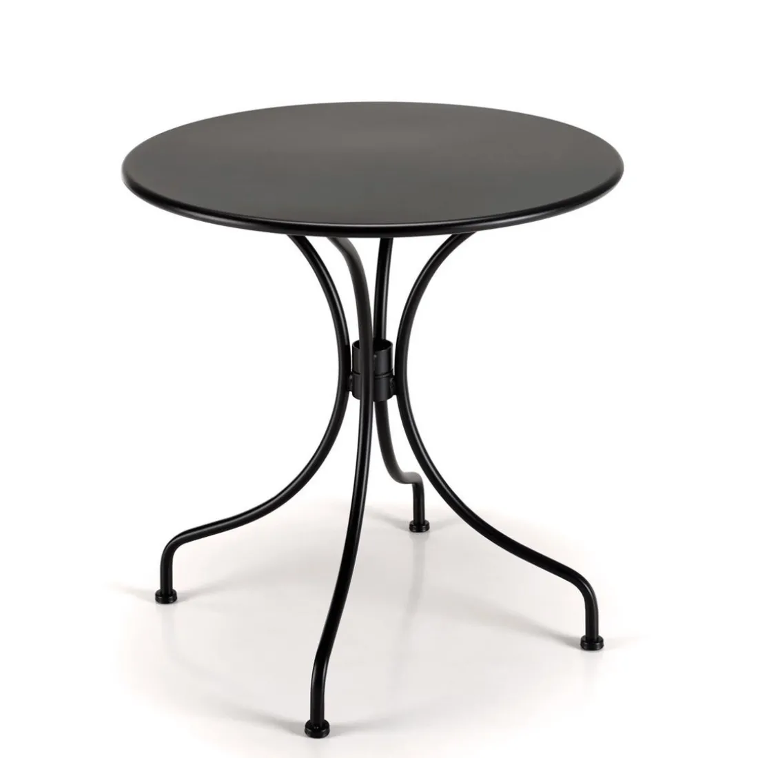 Table de jardin ronde 2 personnes 70x70cm VIANNEY