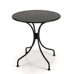 Table de jardin ronde 2 personnes 70x70cm VIANNEY