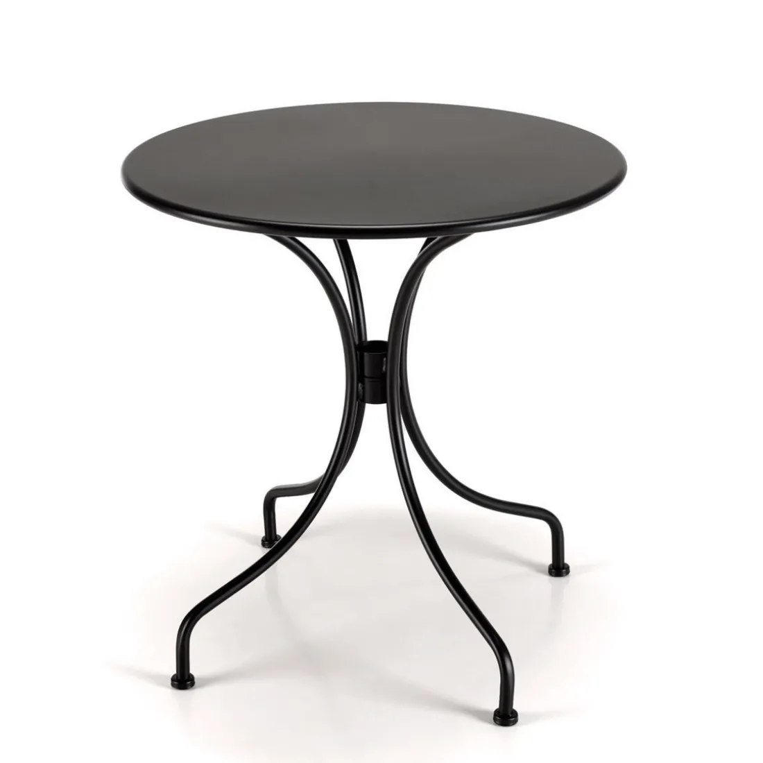 Table de jardin ronde 2 personnes 70x70cm VIANNEY