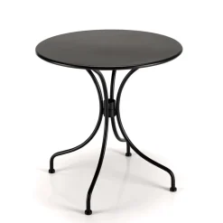 Table de jardin ronde 2 personnes 70x70cm VIANNEY