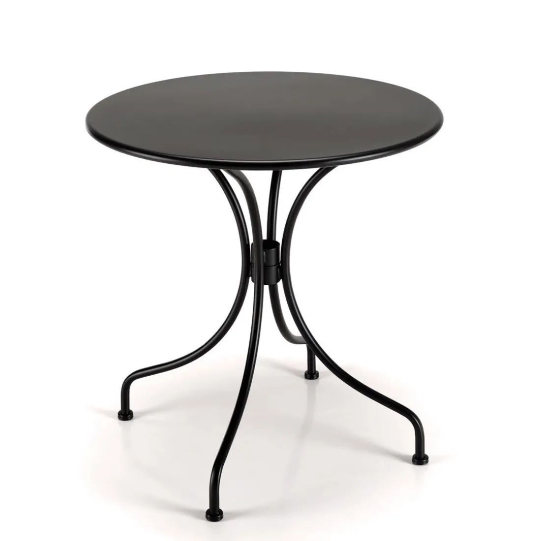 Table de jardin ronde 2 personnes 70x70cm VIANNEY