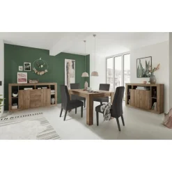 Table de repas 180cm en panneaux de particules