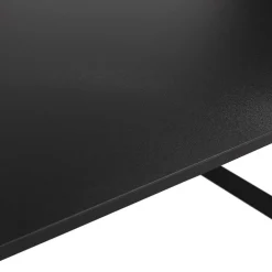 Table de réunion ou bureau bench 'BAKUS SQUARE' noir