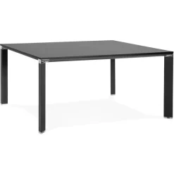 Table de réunion ou bureau bench noir