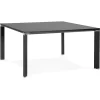 Table de réunion ou bureau bench 'XLINE SQUARE' noir
