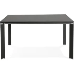Table de réunion ou bureau bench 'XLINE SQUARE' noir