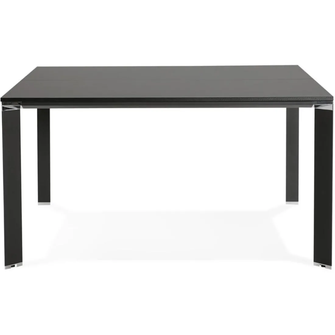 Table de réunion ou bureau bench 'XLINE SQUARE' noir