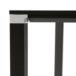 Table de réunion ou bureau bench 'XLINE SQUARE' noir