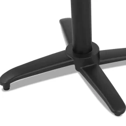 Table de terrasse pliable 'NOCTALI' carrée noire