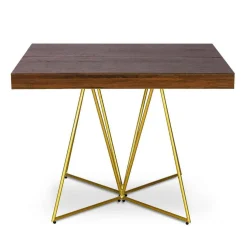 Table Extensible NEILA Marron Noisette